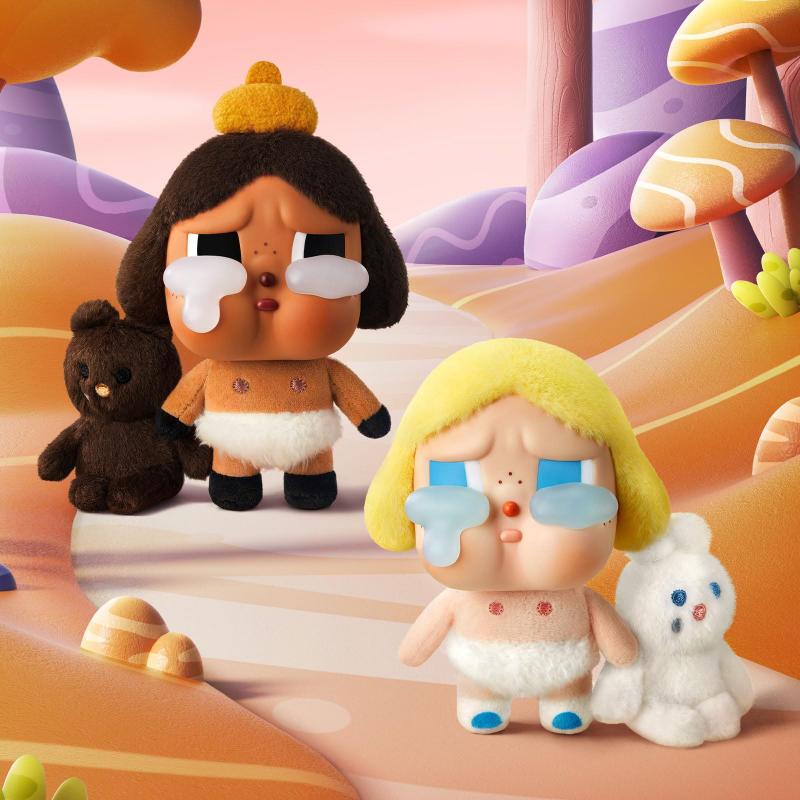 Brinquedo colecionável POP MART Crybaby Tears Factory Series